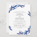 Search for navy blue engagement party invitations Elegant