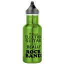 Search for rock band water bottles Guitar