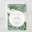 Search for palm bridal shower invitations Beach