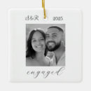 Search for engagement christmas tree decorations Black and white