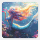 Search for underwater illustration stickers Mermaid
