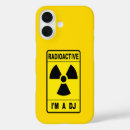 Search for warning sign iphone cases Black