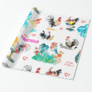 Search for chicken rooster wrapping paper Funny