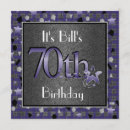 Search for 70th for him birthday invitations Adult