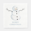 Search for snowman napkins Xmas