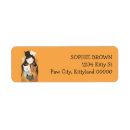 Search for cat return address labels Crazy cat lady