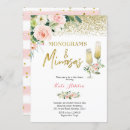 Search for mimosa invitations Pink and gold