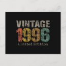 Search for 1996 birthday cards 30th