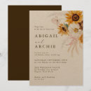 Search for sun flower wedding invitations Modern