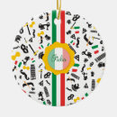 Search for spaghetti christmas tree decorations Italian