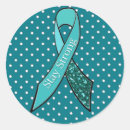 Search for teal ribbon stickers Cancer