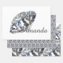 Search for sweet sixteen wrapping paper Diamonds