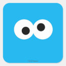 Search for big face stickers Cookie monster