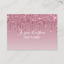 Search for drip business cards Glitter