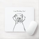 Search for weimaraner mousepads Funny