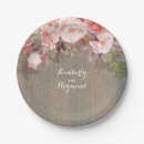 Search for rustic wedding plates Floral