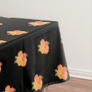 Search for orange floral tablecloths Watercolor