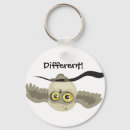 Search for avian round key rings Cartoon