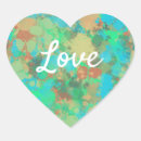 Search for heart text stickers Blue