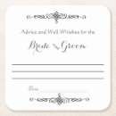 Search for advice coasters Bride and groom