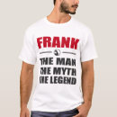 Search for frank tshirts Legend