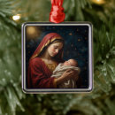 Search for blessed virgin mary christmas tree decorations Nativity
