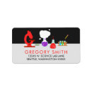Search for chemistry return address labels Science