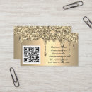 Search for pink glitter business cards Feminine girly