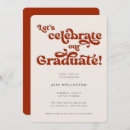 Search for retro graduation invitations Bold