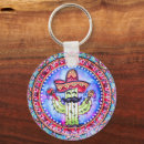 Search for mexican sombrero key rings Cinco de mayo