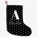 Search for black christmas stockings Initial