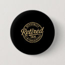 Search for funny retirement badges Modern