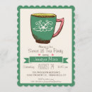 Search for tea sweet 16 invitations Vintage