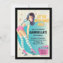 Search for skates birthday invitations For her