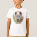 Search for white wolf Arctic