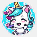 Search for kawaii unicorns stickers Horse