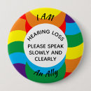 Search for lgbt ally badges Rainbow