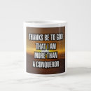 Search for conqueror mugs Bible