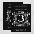 Search for 3rd anniversary invitations Couple