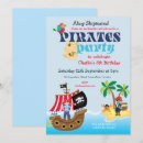 Search for cute pirate invitations Treasure
