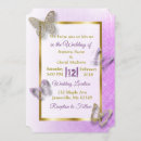 Search for lavender butterfly wedding invitations Purple