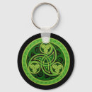 Search for celtic designs key rings Green