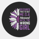 Search for purple awareness ribbon stickers World epilepsy day