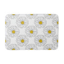 Search for yellow daisy bath mats Modern