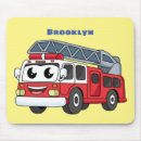Search for fire engine mousepads Firefighting