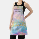 Search for holographic aprons Watercolor