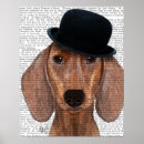 Search for vintage dachshund posters Flowers