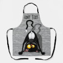 Search for funny cartoon character aprons Cat