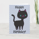 Search for retro cat birthday cards Fun