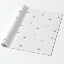 Search for gold dots wrapping paper Hearts